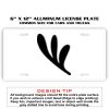 6 X 12 Full Size Aluminum License Plate for Cars and Trucks  Thumbnail