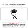 6 X 12 Full Size Aluminum License Plate for Cars and Trucks  Thumbnail