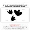 6 X 12 Full Size Aluminum License Plate for Cars and Trucks  Thumbnail