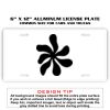 6 X 12 Full Size Aluminum License Plate for Cars and Trucks  Thumbnail