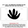 6 X 12 Full Size Aluminum License Plate for Cars and Trucks  Thumbnail