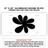 6 X 12 Full Size Aluminum License Plate for Cars and Trucks  Thumbnail