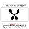 6 X 12 Full Size Aluminum License Plate for Cars and Trucks  Thumbnail