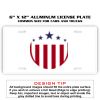 6 X 12 Full Size Aluminum License Plate for Cars and Trucks  Thumbnail