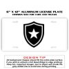 6 X 12 Full Size Aluminum License Plate for Cars and Trucks  Thumbnail