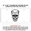 6 X 12 Full Size Aluminum License Plate for Cars and Trucks  Thumbnail