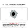 6 X 12 Full Size Aluminum License Plate for Cars and Trucks  Thumbnail