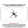 6 X 12 Full Size Aluminum License Plate for Cars and Trucks  Thumbnail