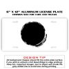 6 X 12 Full Size Aluminum License Plate for Cars and Trucks  Thumbnail