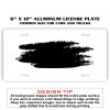 6 X 12 Full Size Aluminum License Plate for Cars and Trucks  Thumbnail